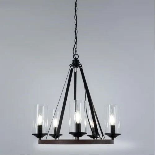 Подвесная люстра Arte Lamp Dalim A7014SP-5BK  фото 2
