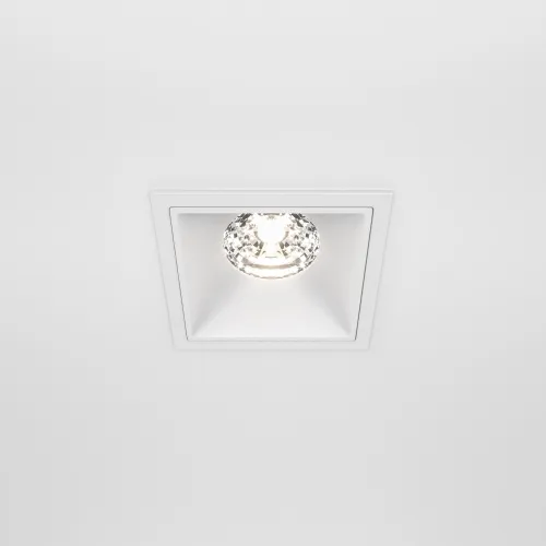 Встраиваемый светильник Maytoni Alfa LED DL043-01-15W4K-D-SQ-W  фото 4