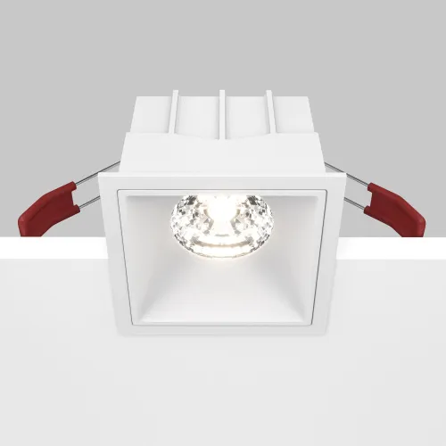 Встраиваемый светильник Maytoni Alfa LED DL043-01-15W4K-D-SQ-W  фото 5