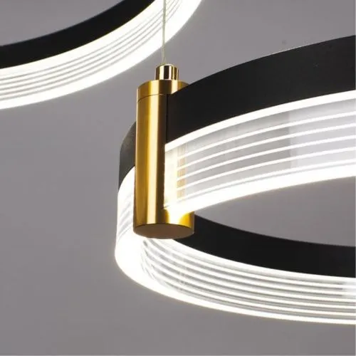 Подвесной светодиодный светильник Arte Lamp Mercury A2185SP-3BK  фото 3