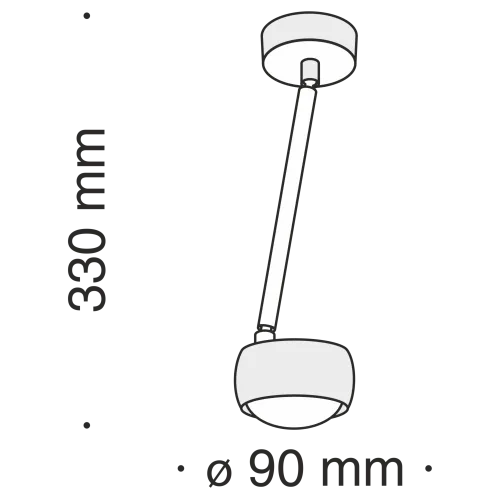 Потолочный светильник Technical MOD072CL-L8W3K  фото 2